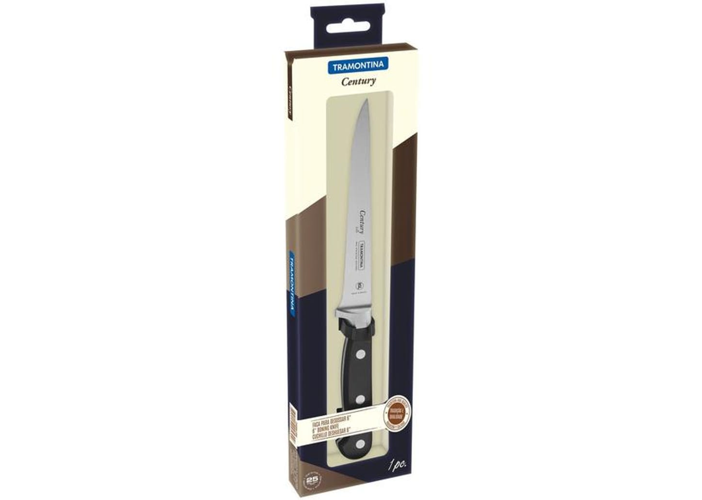 Faca para Desossar Tramontina Inox 6” Century