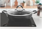 Panela Tramontina Antiaderente de Alumínio Preta 28cm 4,2L Mônaco