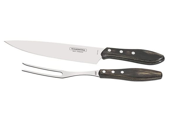Kit Churrasco 2 Peças Tramontina - Polywood 21198/760
