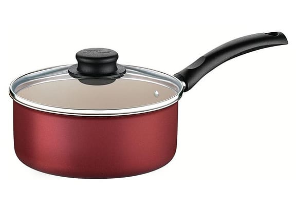 Panela Tramontina Antiaderente de Alumínio - Vermelha 16cm 1,4L Turim