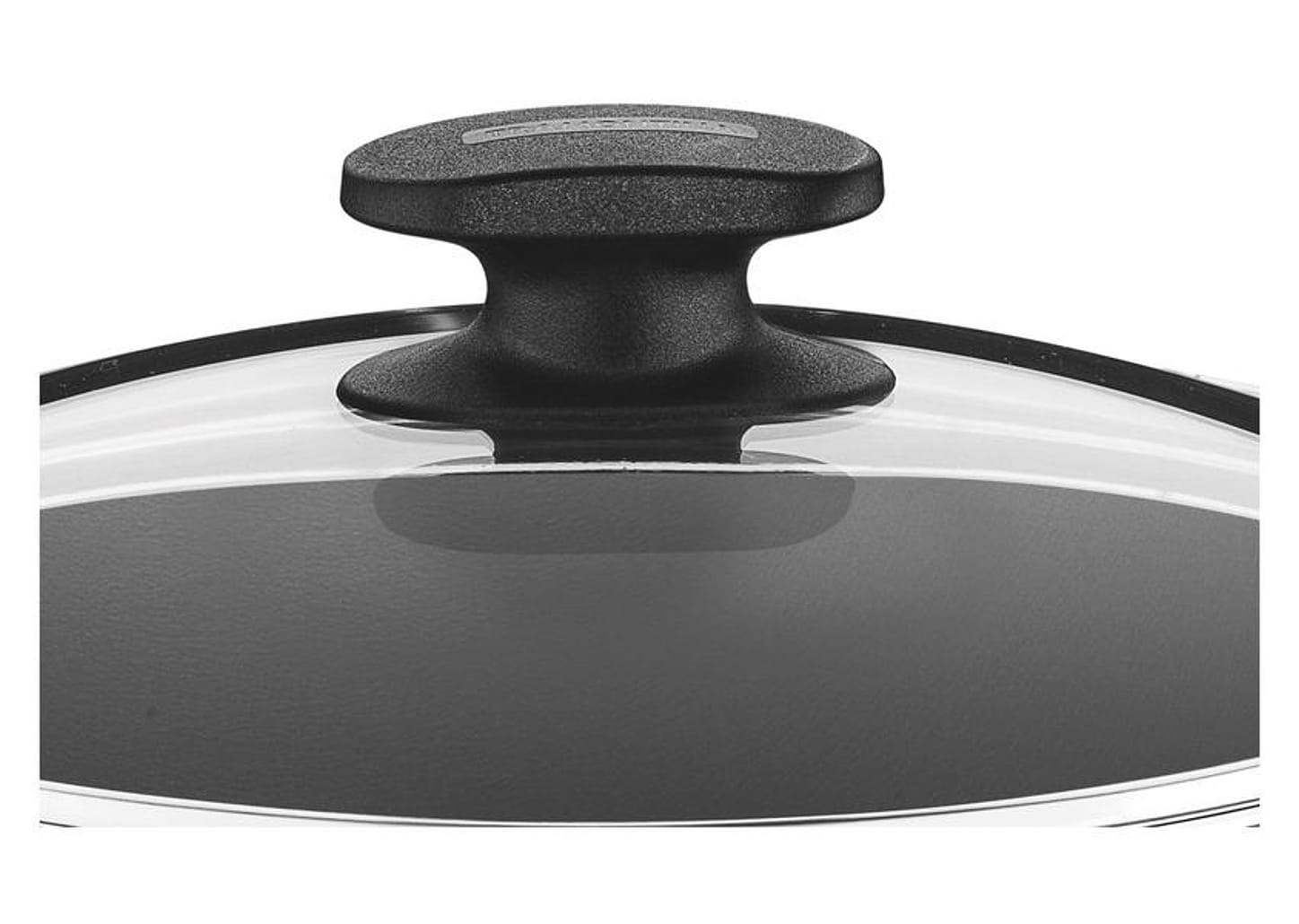 Caçarola Tramontina Antiaderente com Tampa - Grafite 4,9L 24cm Loreto