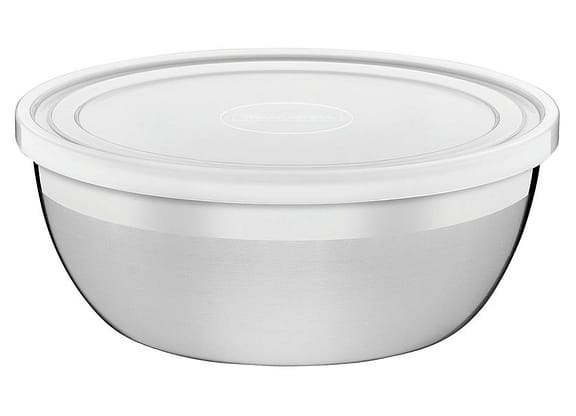 Pote de Inox Tramontina com Tampa Redondo 800ml - Freezinox