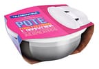 Pote de Inox Tramontina com Tampa Redondo 800ml - Freezinox