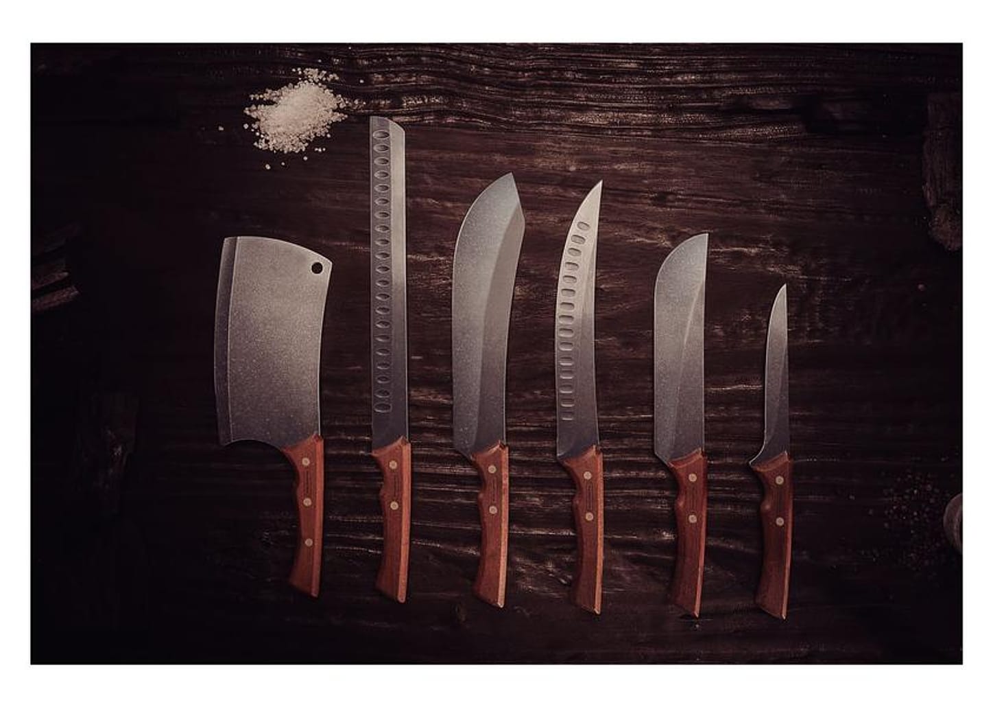 Faca para Fatiar e Picar 12” Inox Tramontina - Black