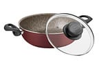 Frigideira Antiaderente Tramontina de Alumínio Funda Paris Vermelho 24cm