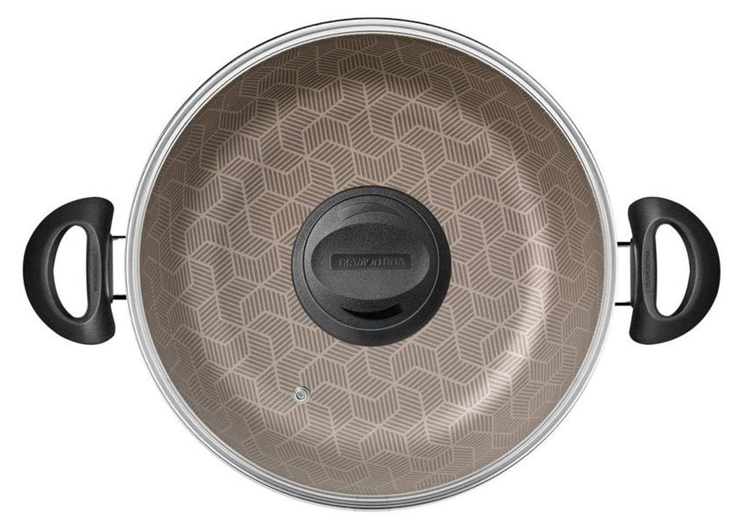 Frigideira Antiaderente Tramontina de Alumínio Funda Paris Vermelho 24cm