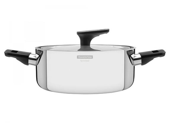 Caçarola Tramontina Fundo Triplo 4,4L 24cm Grano Baquelite