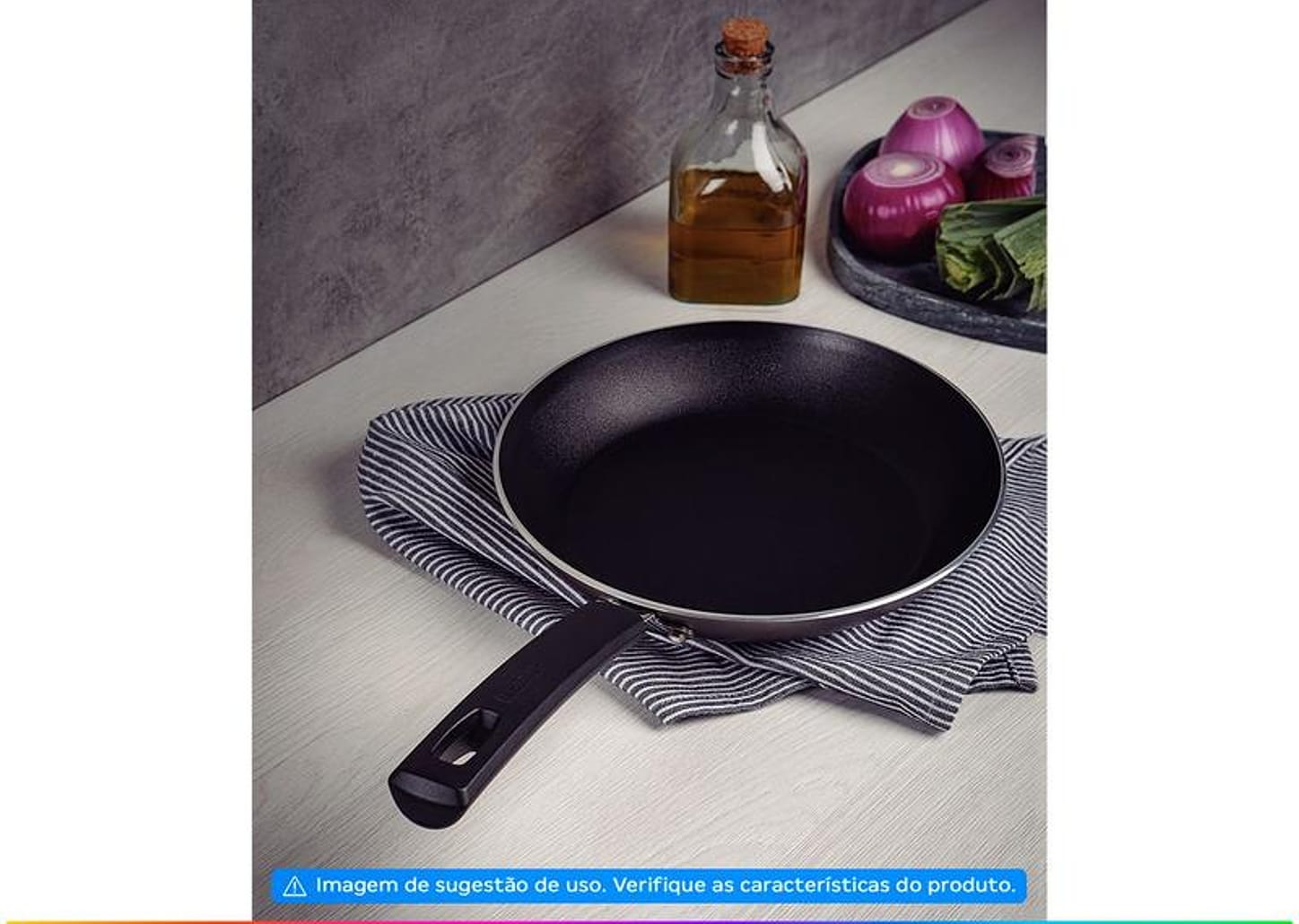 Frigideira Antiaderente Tramontina de Alumínio Sicília Avelã 24cm