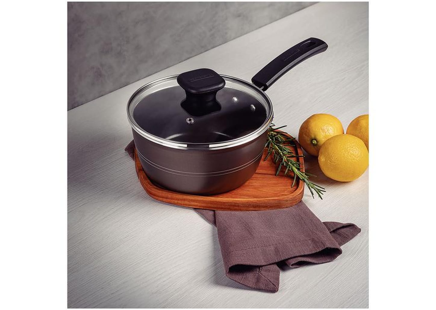 Panela Tramontina Sicília Antiaderente de Alumínio Avelã 16cm