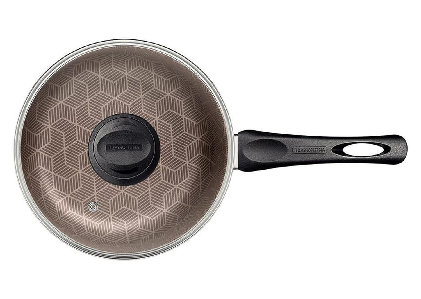 Panela Tramontina Paris Antiaderente de Alumínio Vermelho 16cm