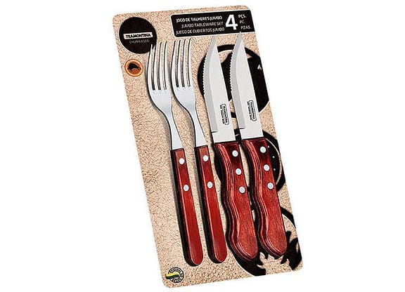 Kit Churrasco 4 Peças - Tramontina Polywood 21198/708