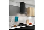 Coifa de Parede Dominox 60cm 4 Bocas - Inox 3 Velocidades Arketto Black