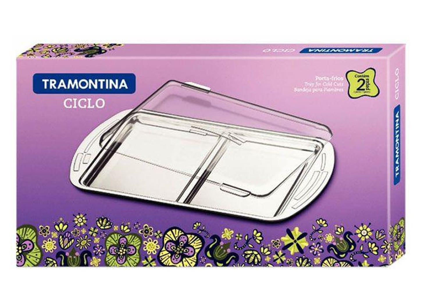 Conjunto para Frios Inox Tramontina - Ciclo 64510/610