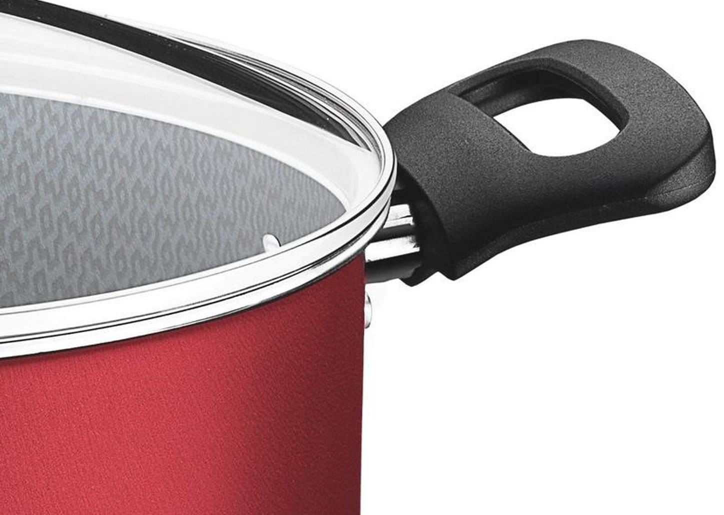 Caçarola Tramontina Antiaderente Vermelho 3,7L 22cm Loreto 20382722