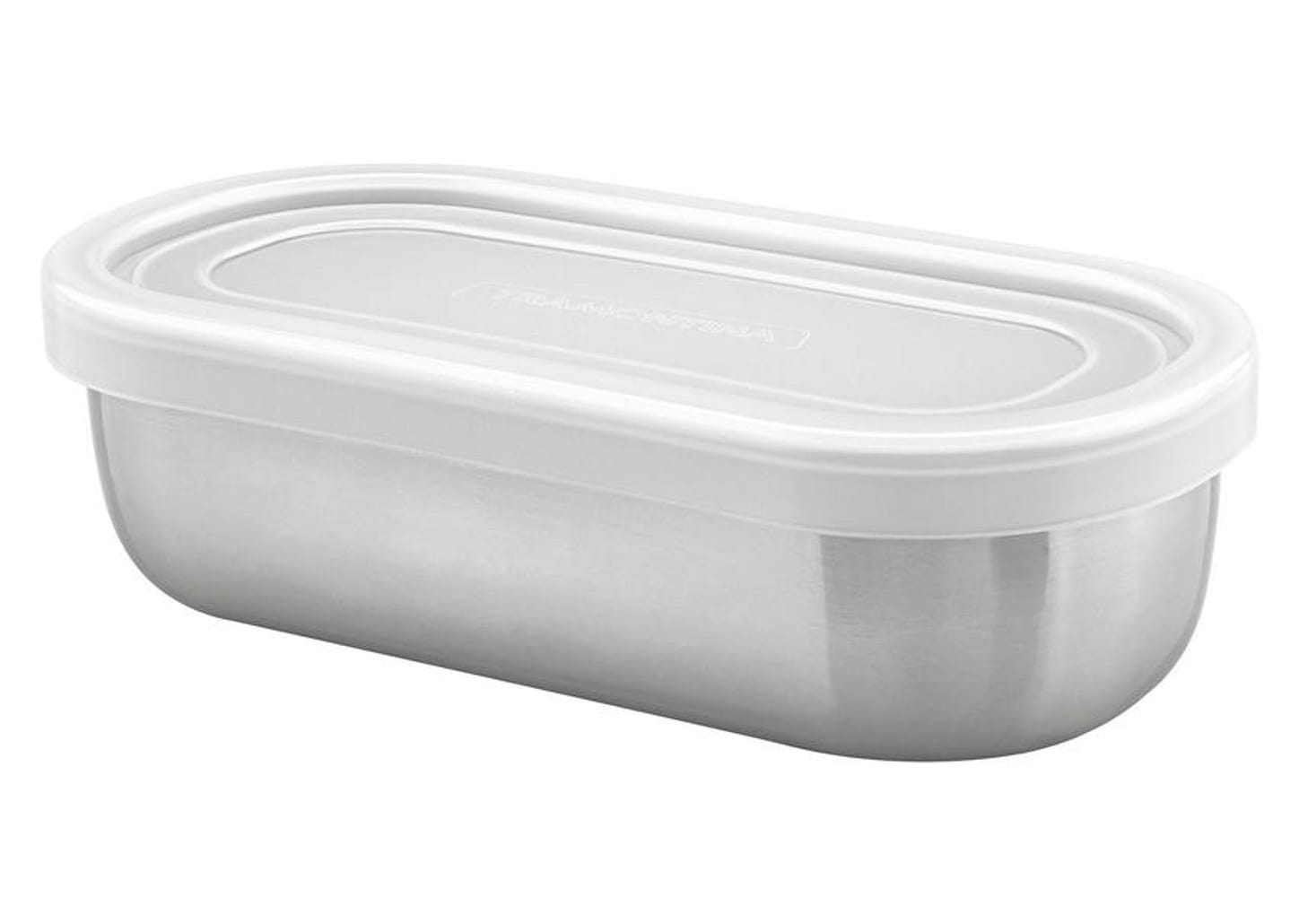 Pote de Inox Tramontina com Tampa Retangular 400ml Freezinox