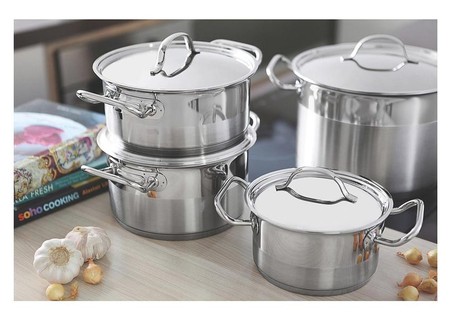 Caçarola Tramontina Inox 7,1L 28cm com Tampa - Professional 62623/280