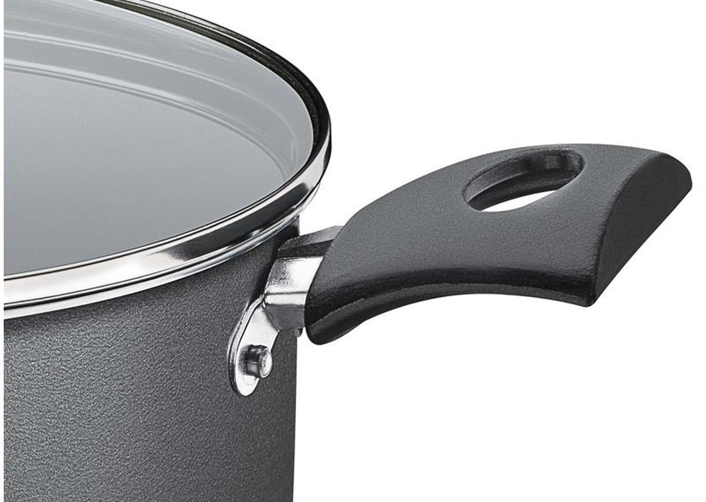 Caçarola Tramontina Antiaderente com Tampa Chumbo 2,8L 20cm Turim