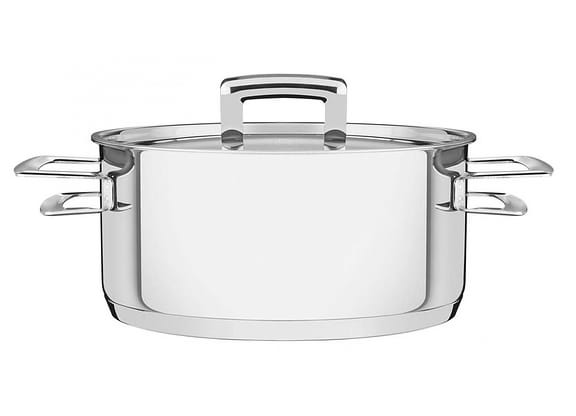 Caçarola Tramontina Fundo Triplo com Tampa 2,9L 20cm Brava