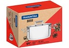 Caçarola Tramontina Fundo Triplo com Tampa 2,9L 20cm Brava