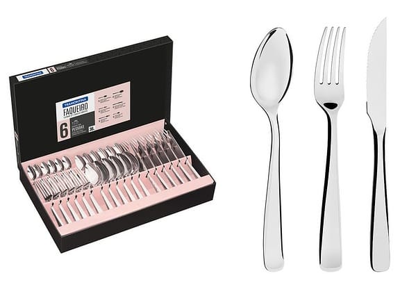Faqueiro Tramontina Inox Pacific 36 Peças