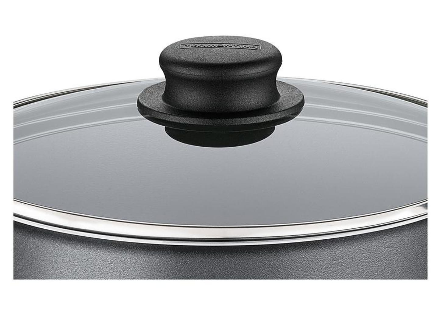 Caçarola Tramontina Antiaderente com Tampa Chumbo 2L 18cm Turim