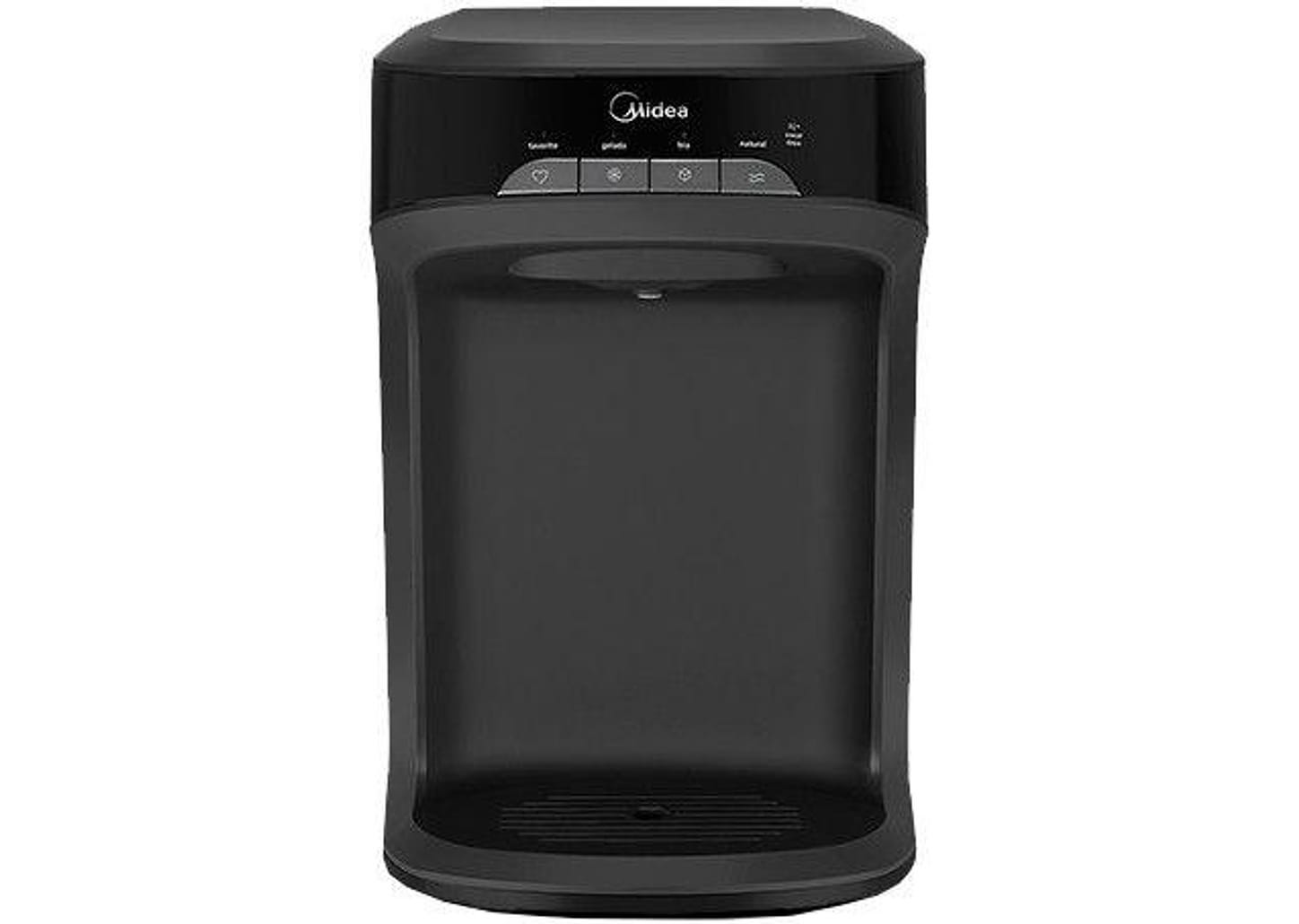 Purificador de Água Midea de Mesa e Parede - Eletrônico Preto PBTBNB Água Gelada e Natural
