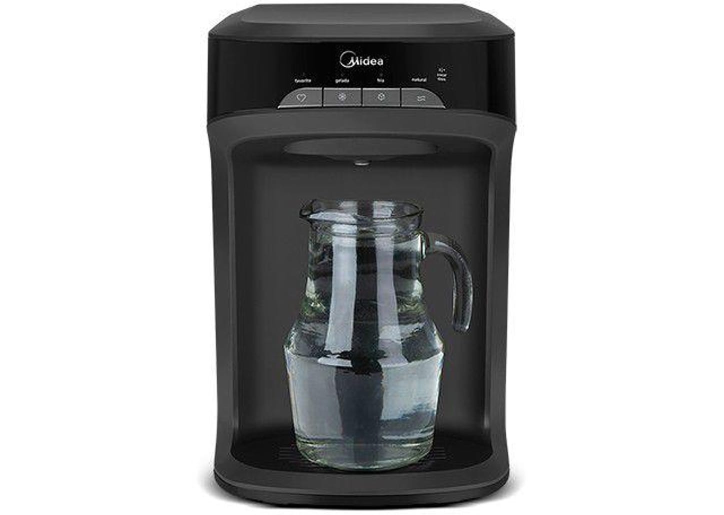 Purificador de Água Midea de Mesa e Parede - Eletrônico Preto PBTBNB Água Gelada e Natural