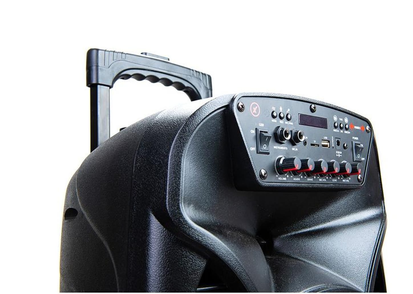 Caixa de Som Amvox Aca 480 Viper II Bluetooth - Ativa 480W 12" USB com Tweeter