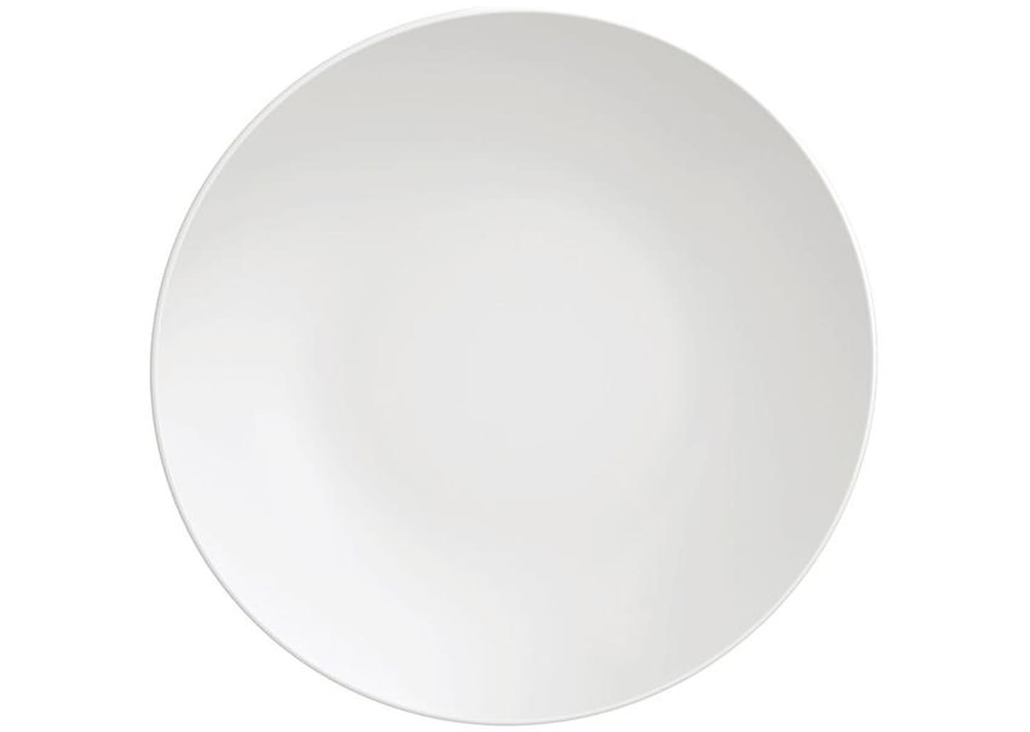 Jogo de Pratos Redondo de Porcelana Branco de Porcelana Tramontina Leonora 6 Peças