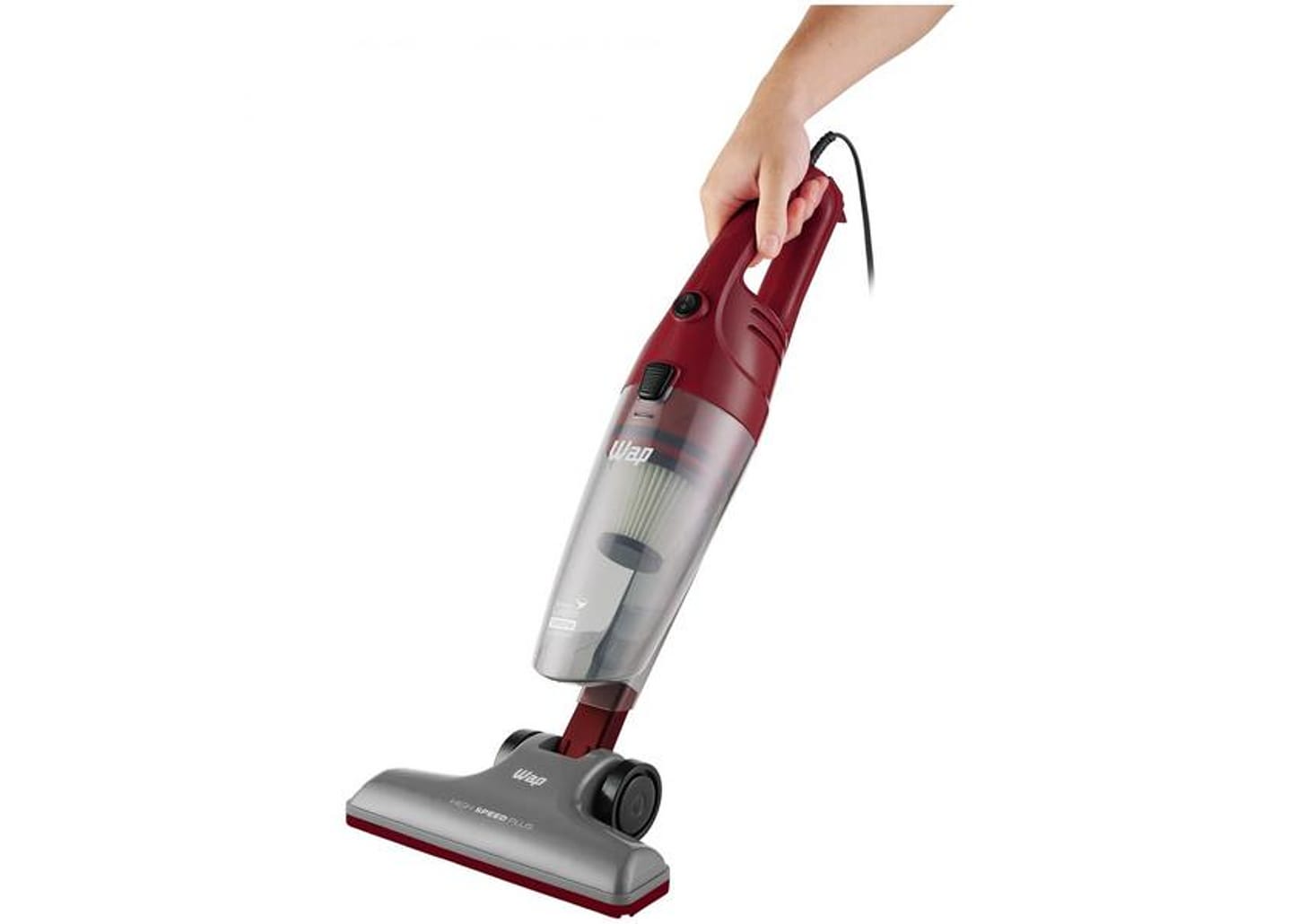Aspirador de Pó Wap Filtro HEPA 1350W - High Speed Plus Vermelho e Cinza