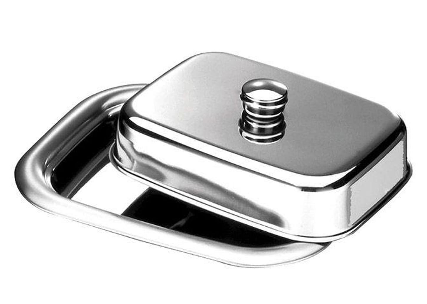 Manteigueira Retangular Inox com Tampa - Tramontina 61273/000