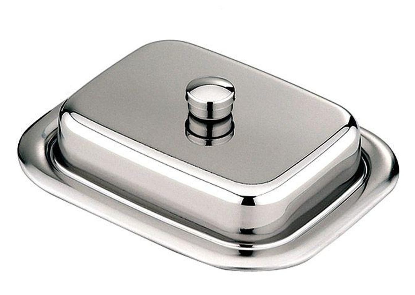 Manteigueira Retangular Inox com Tampa - Tramontina 61273/000