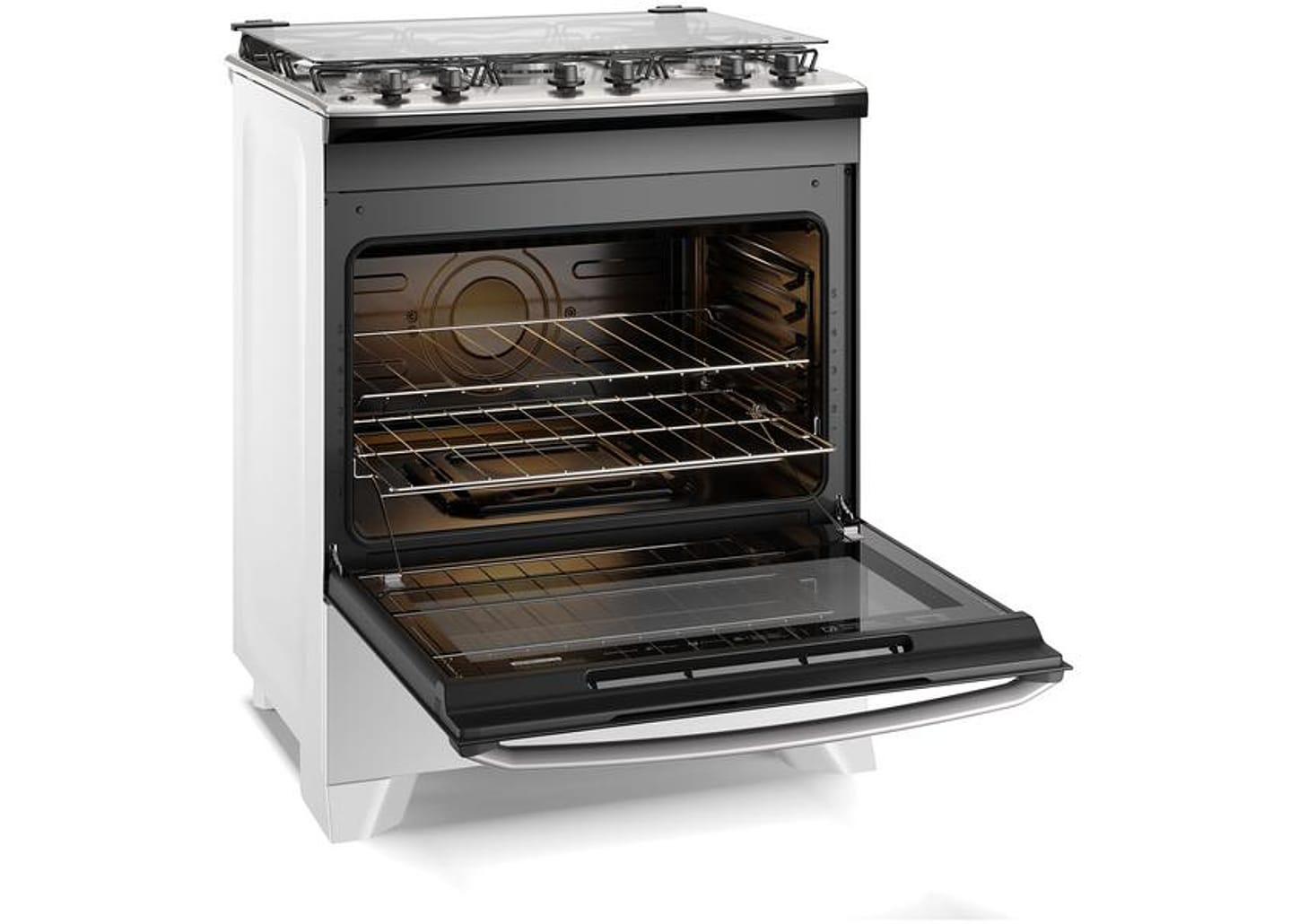 Fogão 5 Bocas Electrolux Branco Acendimento - Automático Efficient PerfectCook FE5IB