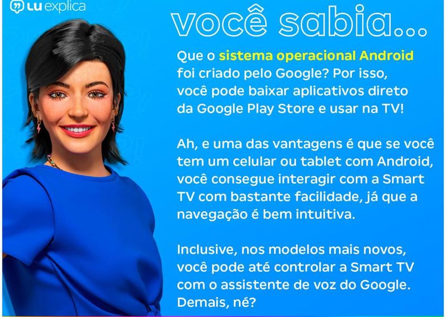 Smart TV 50” 4K UHD D-LED Philips 50PUG7406/78 - Android Wi-Fi Bluetooth Google Assistente