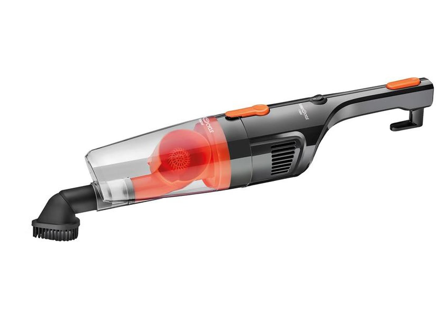 Aspirador de Pó Portátil e Vertical Mondial 1100W - Turbo Cycle AP-35 Preto e Laranja