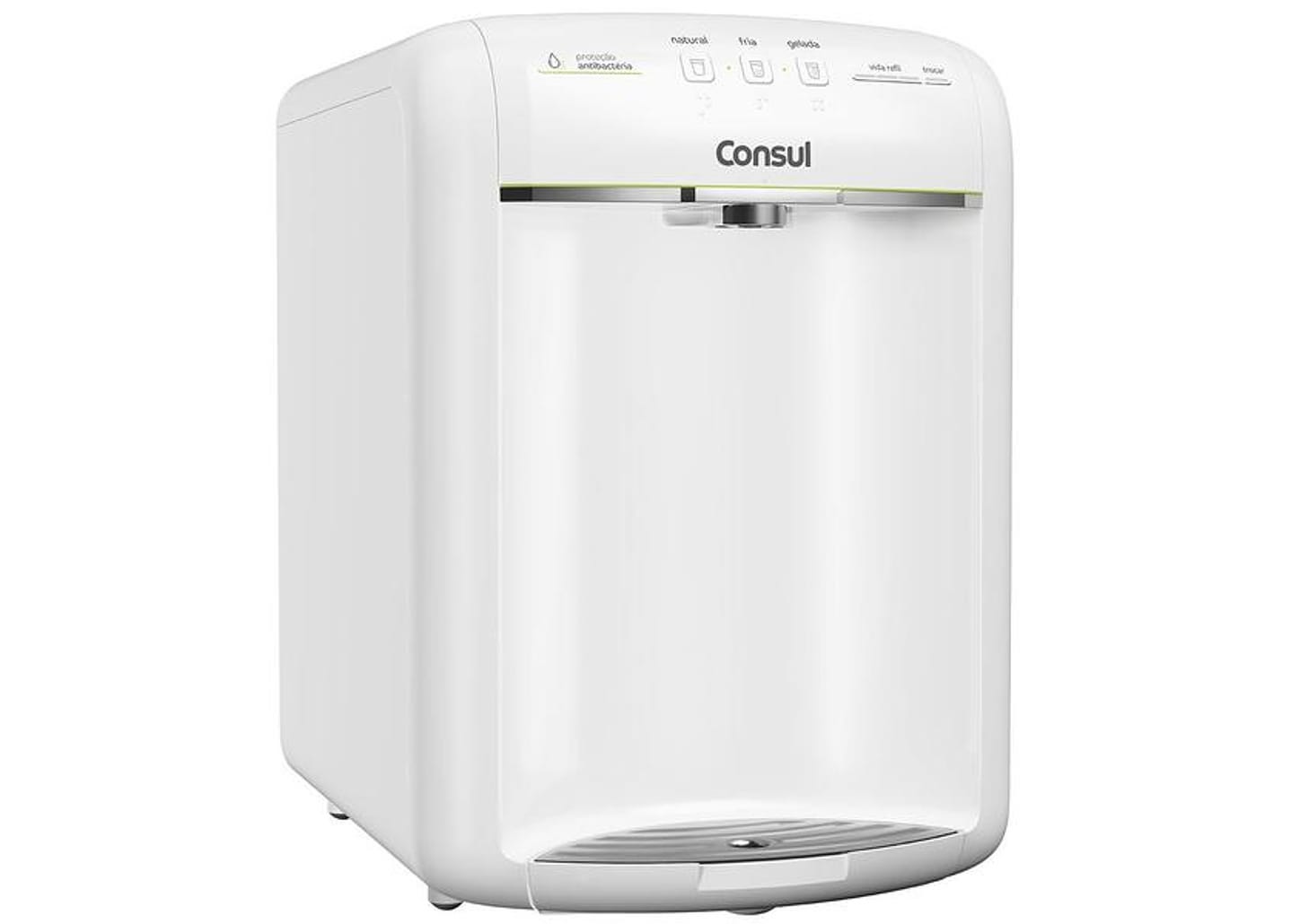 Purificador de Água Consul de Mesa Compressor - Branco CPB36AB Água Gelada e Natural