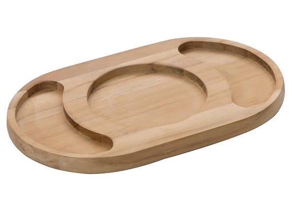 Petisqueira de Madeira Oval Tramontina Churrasco 13267052