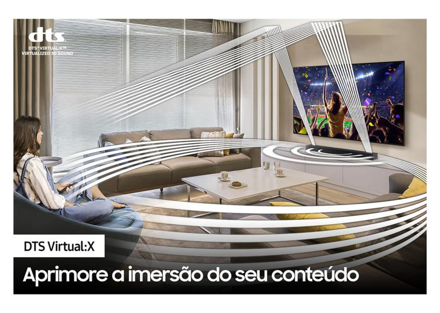 Soundbar Samsung HW-A555/ZD com Subwoofer - Bluetooth 410W 2.1 Canais