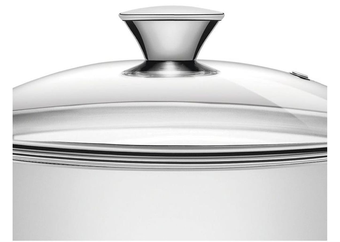 Caçarola Tramontina Inox Fundo Triplo com Tampa 2,2L 18cm Allegra