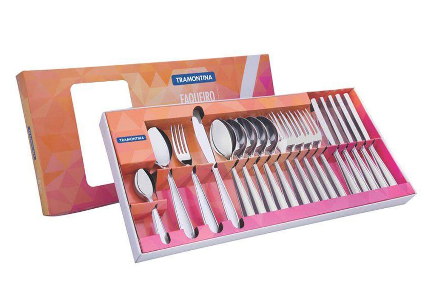 Faqueiro Tramontina Laguna 66906/010 Inox 24 Peças