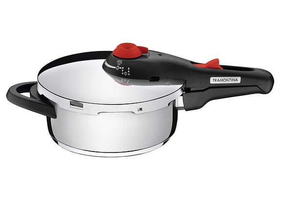 Panela de Pressão Tramontina Solar - Inox 3L