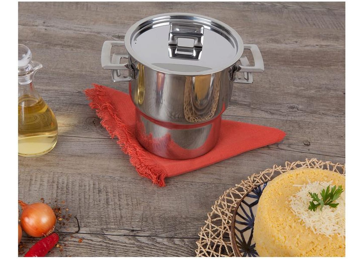 Cuscuzeira Inox Tramontina Brava 62419/140