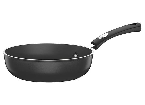 Frigideira Antiaderente Tramontina de Alumínio Mônaco Induction Preta 24cm