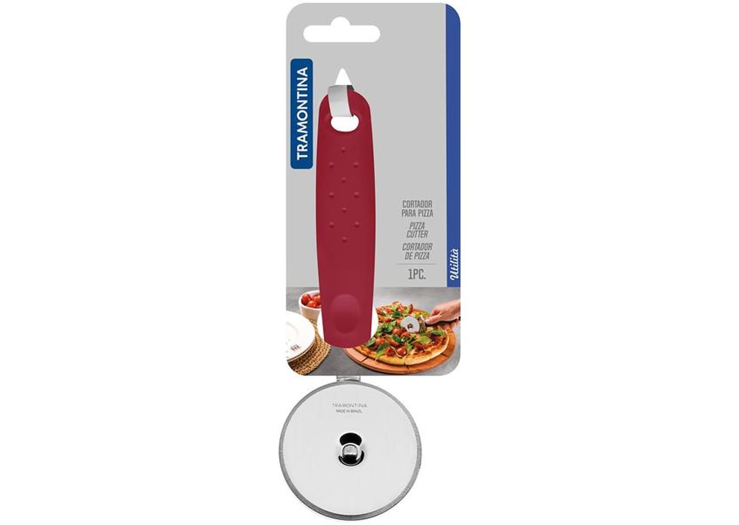 Cortador de Pizza Tramontina Inox Utilità 25625170