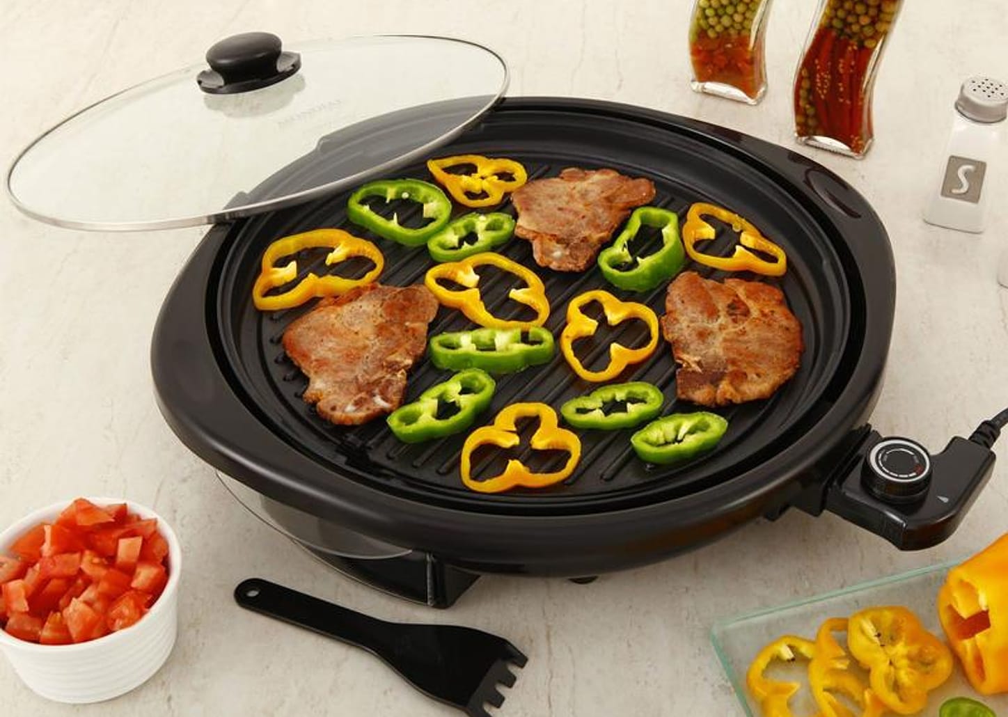 Grill Mondial Premium G 03 2 em 1 Redondo 1200W