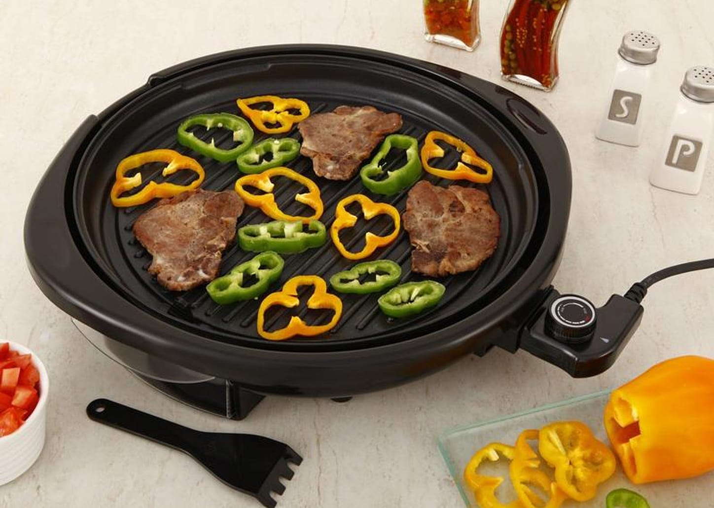 Grill Mondial Premium G 03 2 em 1 Redondo 1200W