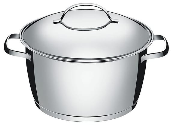 Caçarola Tramontina Inox 4,18L 22cm com Tampa - Allegra Funda