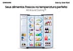 Geladeira/Refrigerador Samsung Frost Free Side by - Side 602L com Dispenser de Água e Gelo