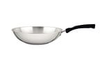 Panela Wok Antiaderente Fundo triplo Tramontina Solar Silicone Inox 28cm