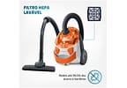 Aspirador de Pó Mondial Filtro HEPA 1500W AP-15 - Branco e Laranja
